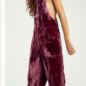 COPY - COPY - Free people velvet overalls